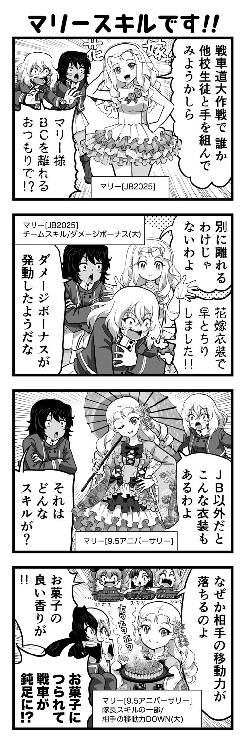 ガルパン4コマ #01