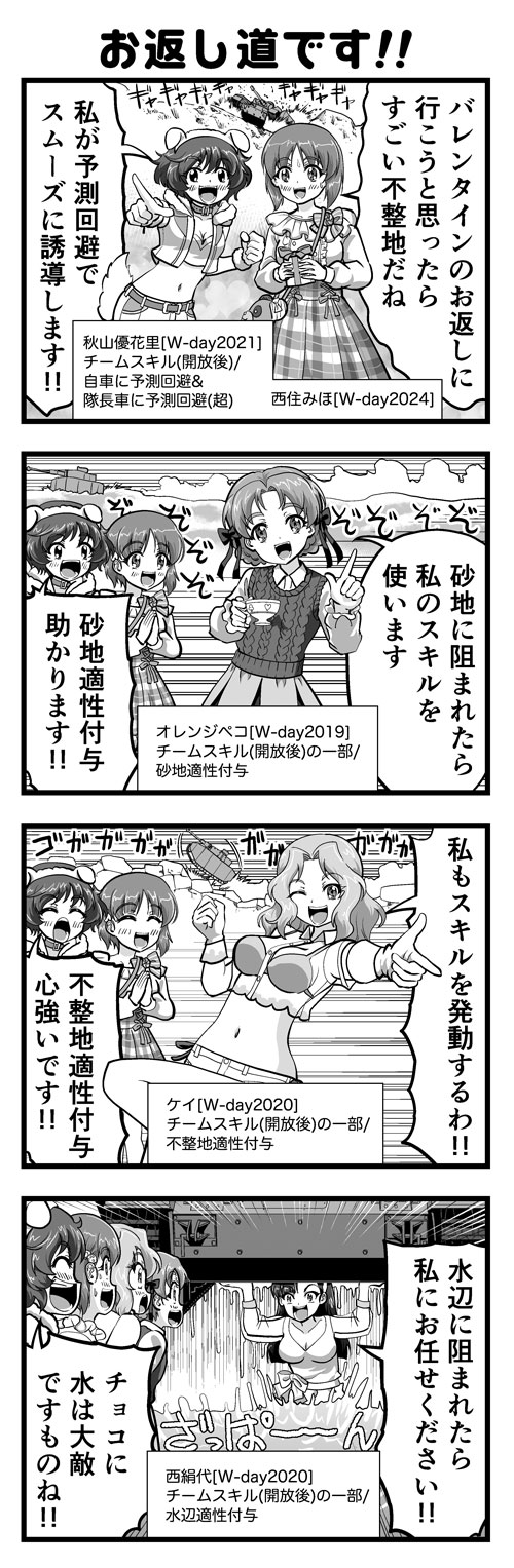 ガルパン4コマ #01