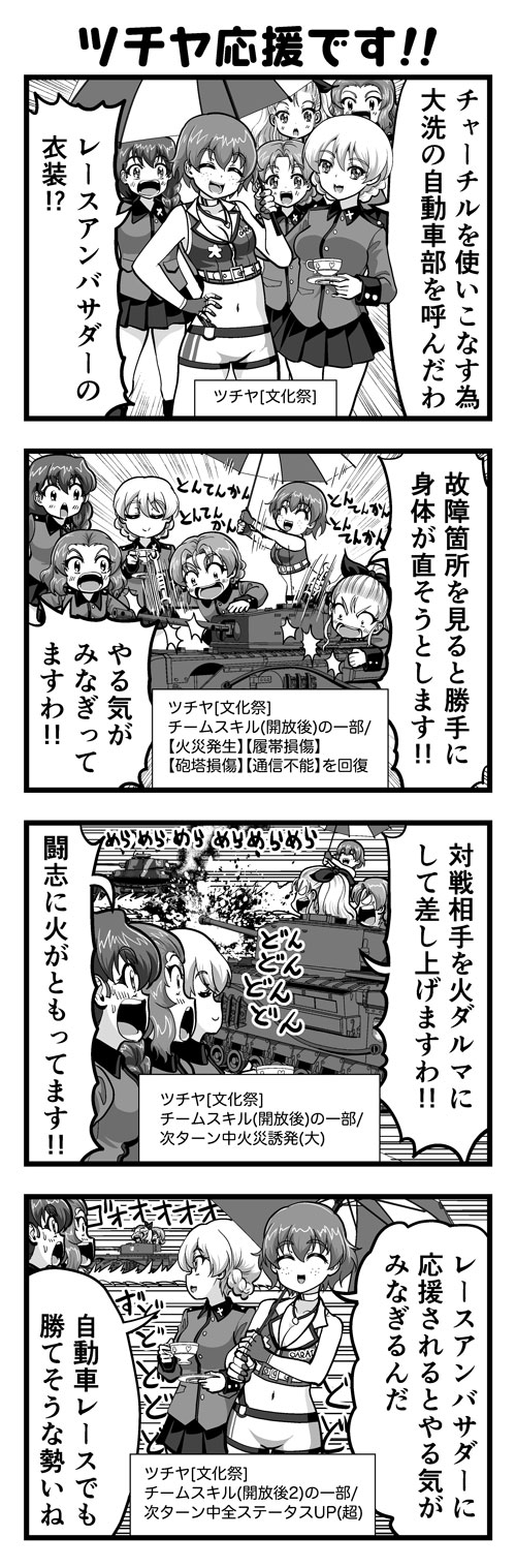 ガルパン4コマ #01