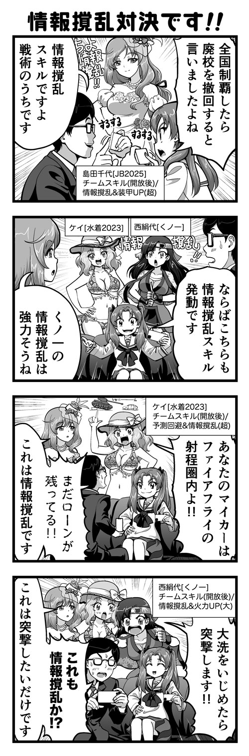 ガルパン4コマ #01