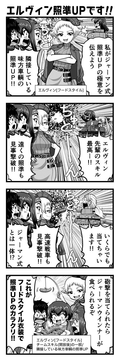 ガルパン4コマ #01