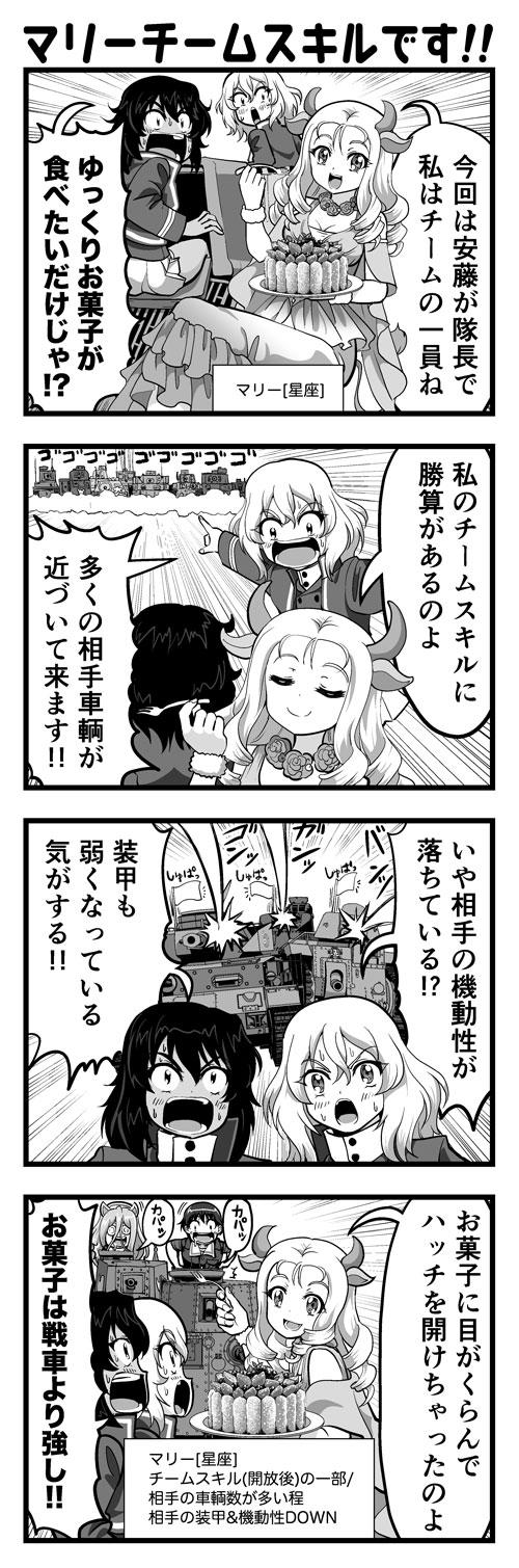 ガルパン4コマ #01