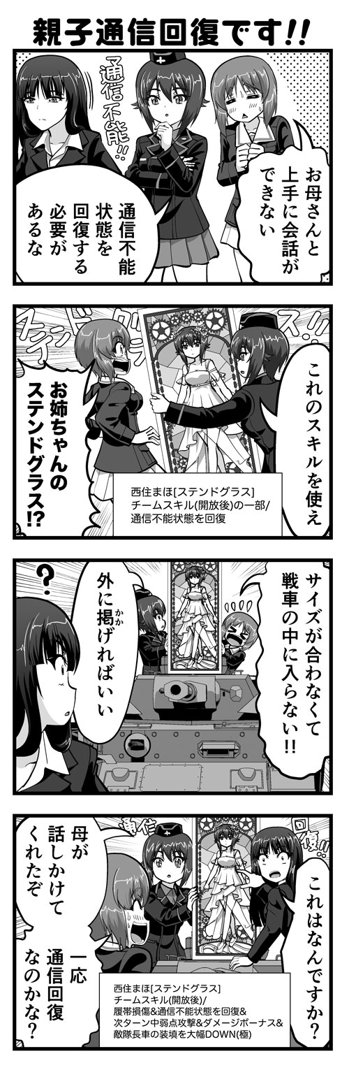 ガルパン4コマ #01